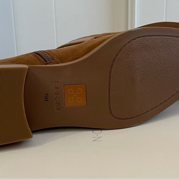 New with box Caslon Susana suede ankle boots Sz 7.5 - Picture 5 of 7